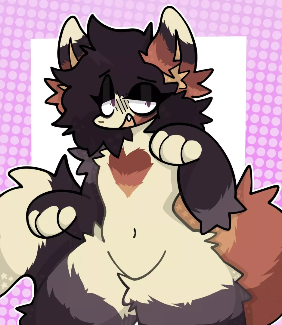 Furry Thighs Save Lives [Art by AshIsFluffed]