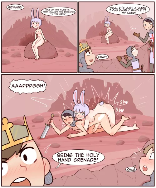 Futa's Python and the Holy Grail (red7cat)