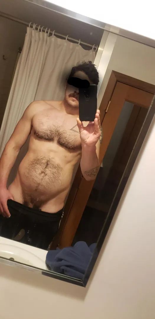 Fuzzy in the locker room