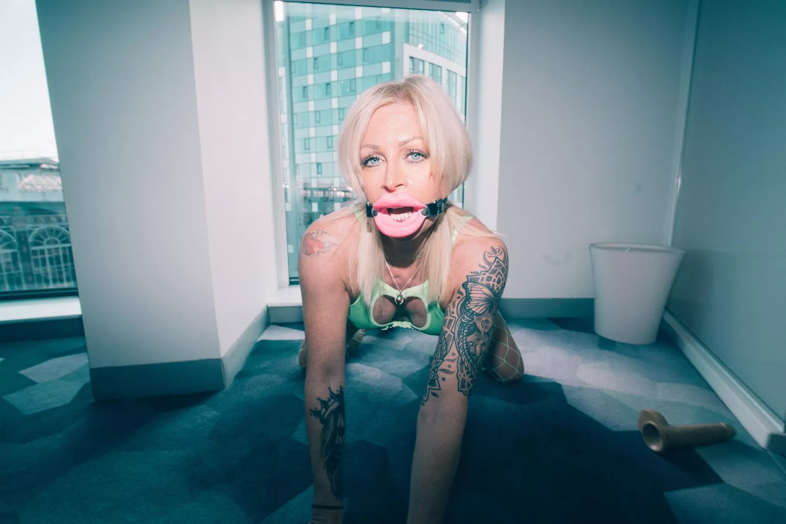 Gagged and ready