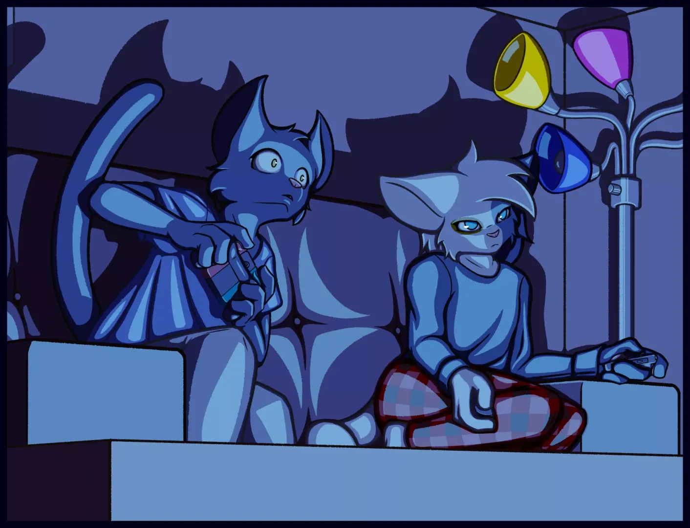 Gamer cats :O
