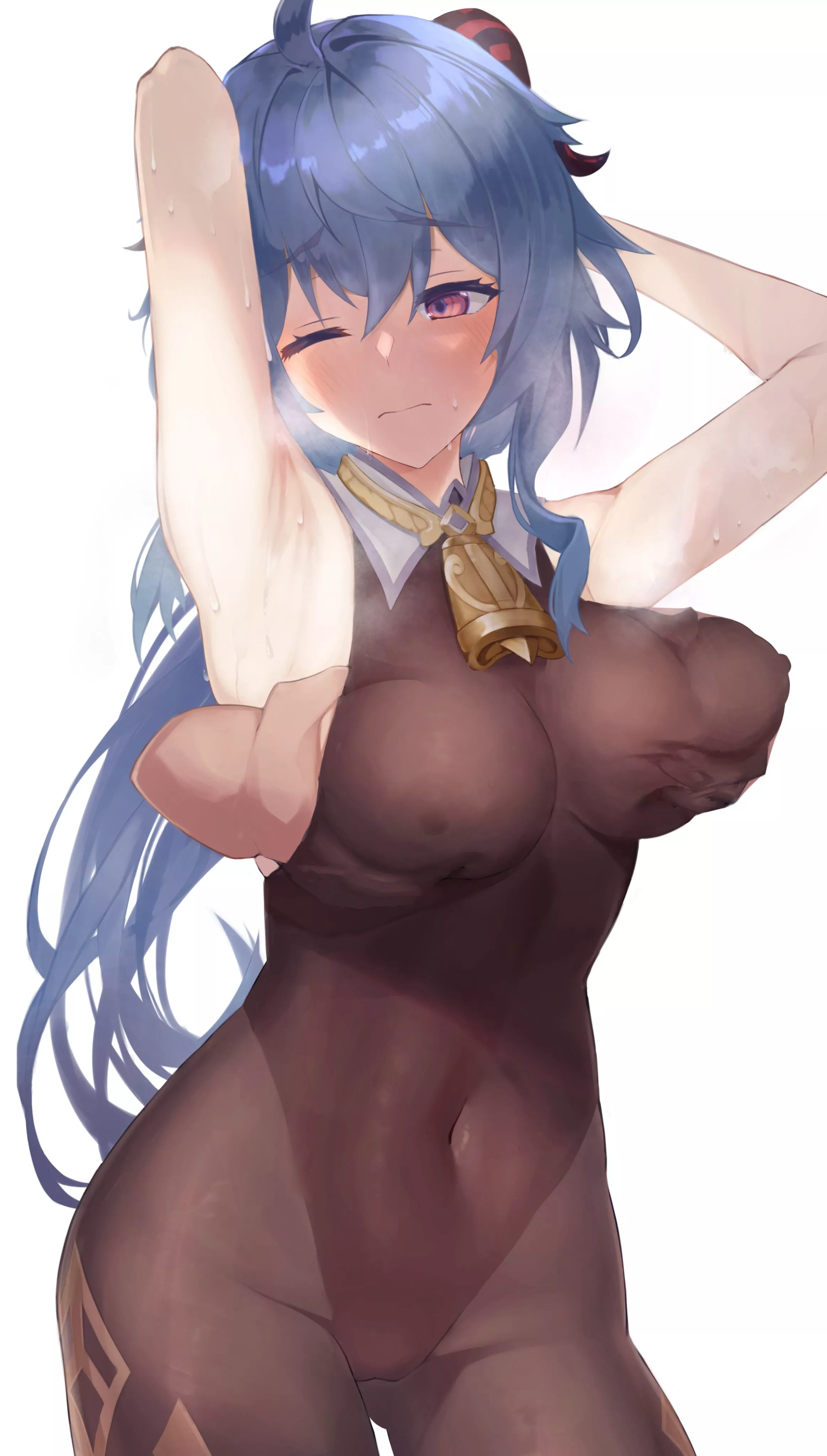 Ganyu Getting Groped (Huyuking2021) [Genshin Impact]