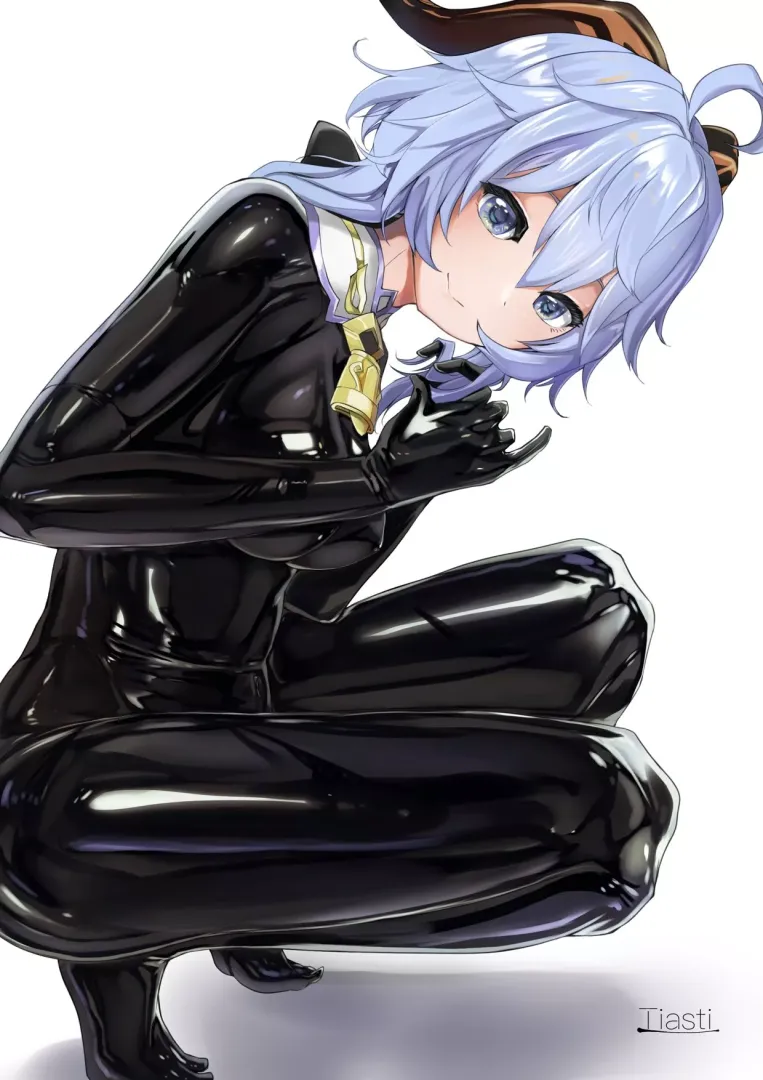 Ganyu In Latex (Tiasti ) [Genshin Impact]