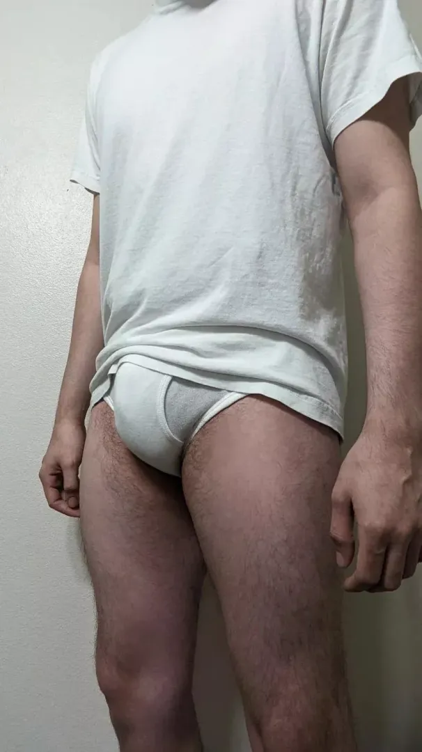Gay friends I live with love when I show off my briefs