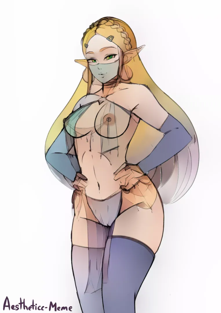 Gerudo Zelda (aestheticc-meme)