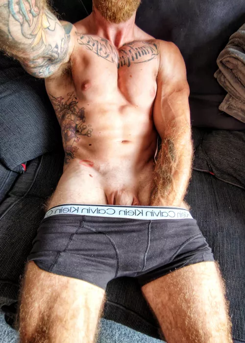 Get dressed or stay here all day?