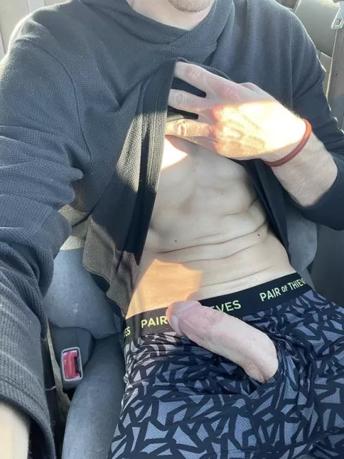 Get in. I’ll take you for a ride 😈