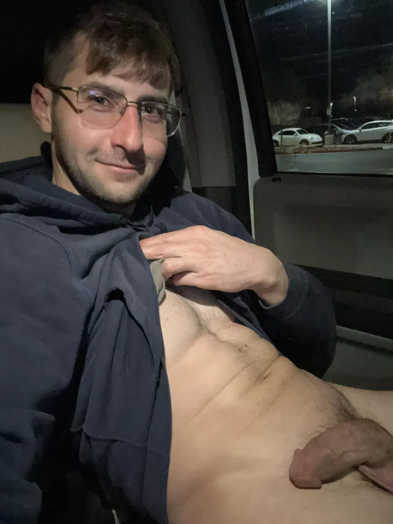 Get in my passenger seat and bend your head over my dick (31)
