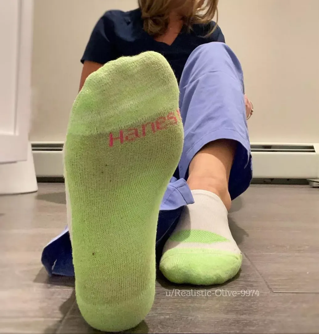 Get your nose ready for these socks !