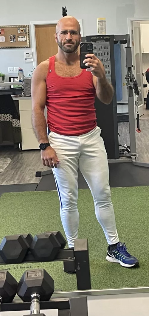 Getting a work out in 💪