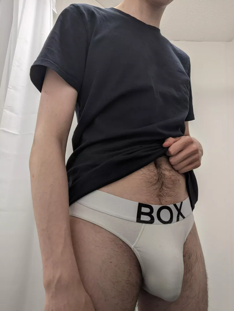 Getting changed after a shower