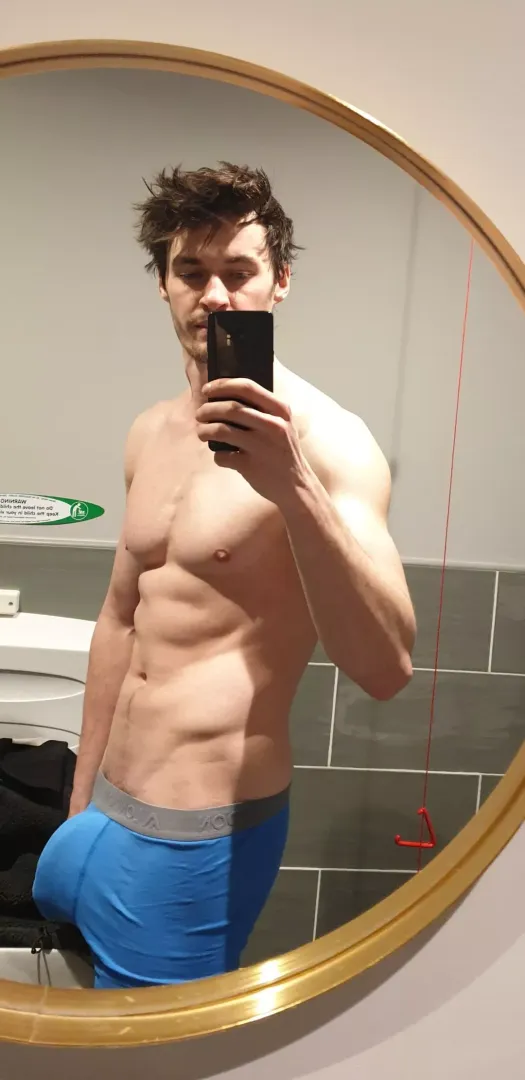 Getting changed ready for the gym