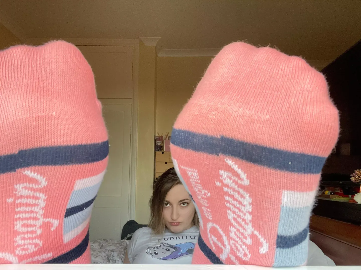 Getting cranky if my socks are not worshiped