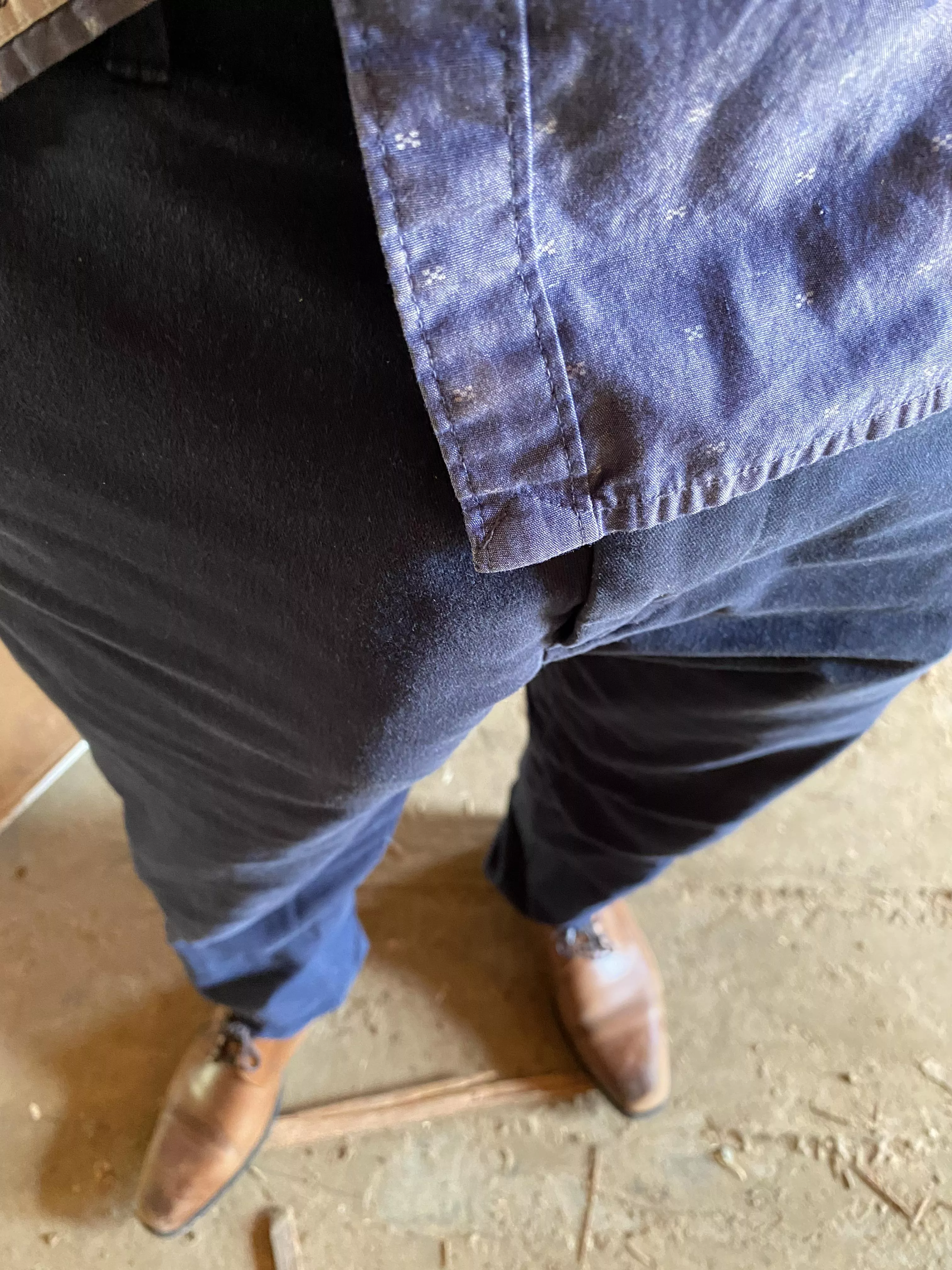 Getting hard at work…