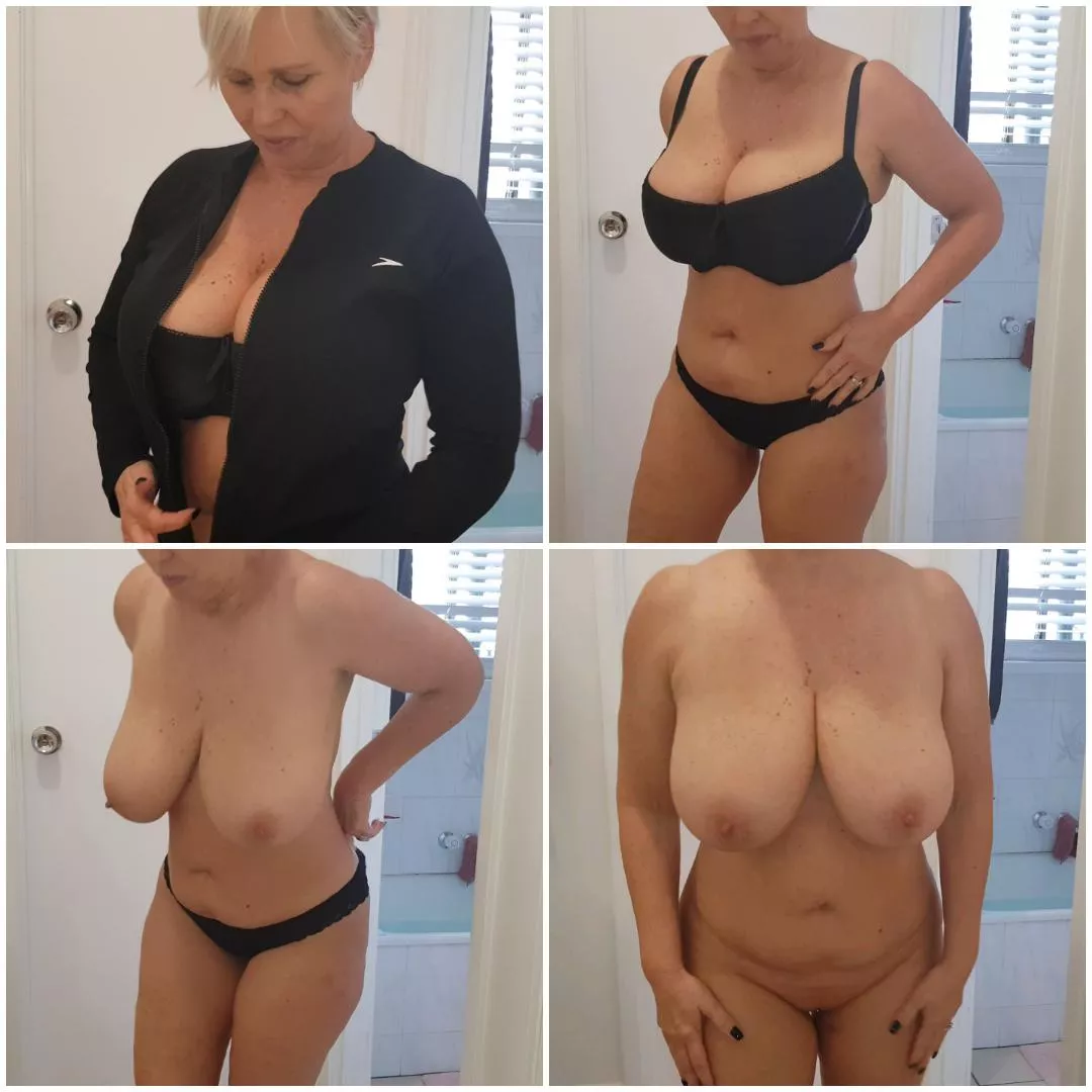 Getting naked after my workout collage 😉 xx 58yo (f) (OC) 🇦🇺