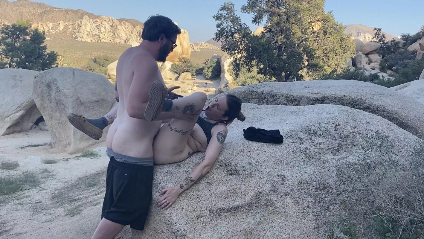 Getting railed in a NP campsite