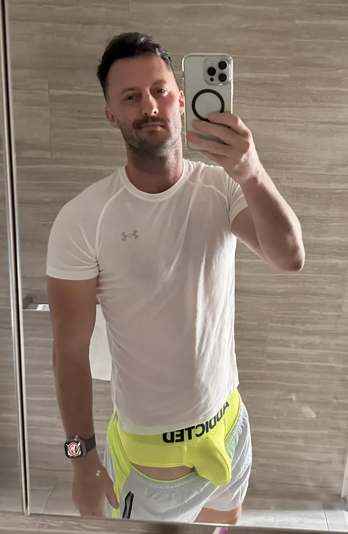 Getting ready for gym