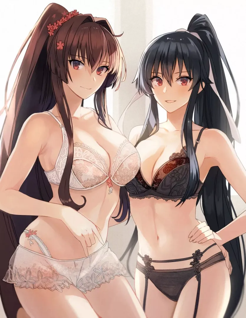 Getting ready for tonight's battle with the admiral [Kancolle]