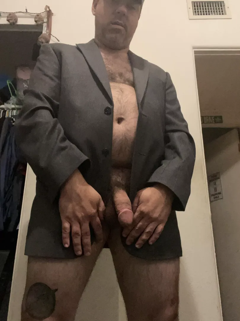 Getting ready for work