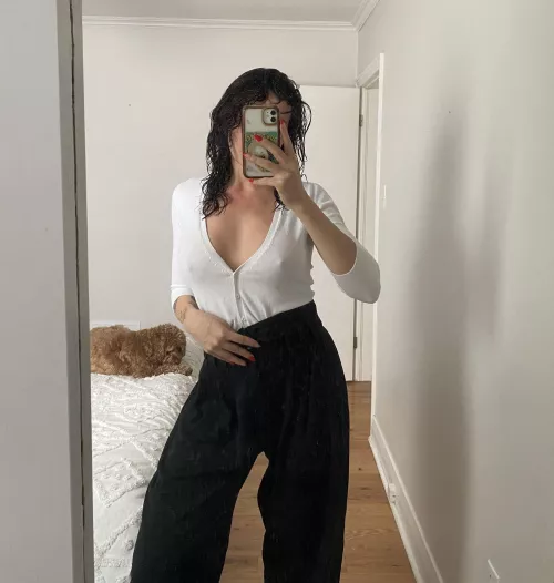 Getting ready. How’s this for my work meeting?