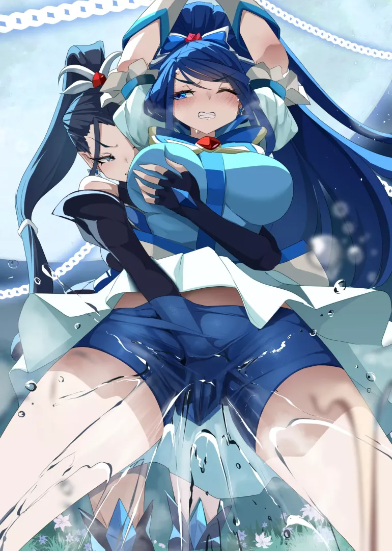 Getting wet [Yes! Pretty Cure 5 GoGo!]