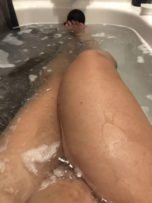 Gf got all wet.
