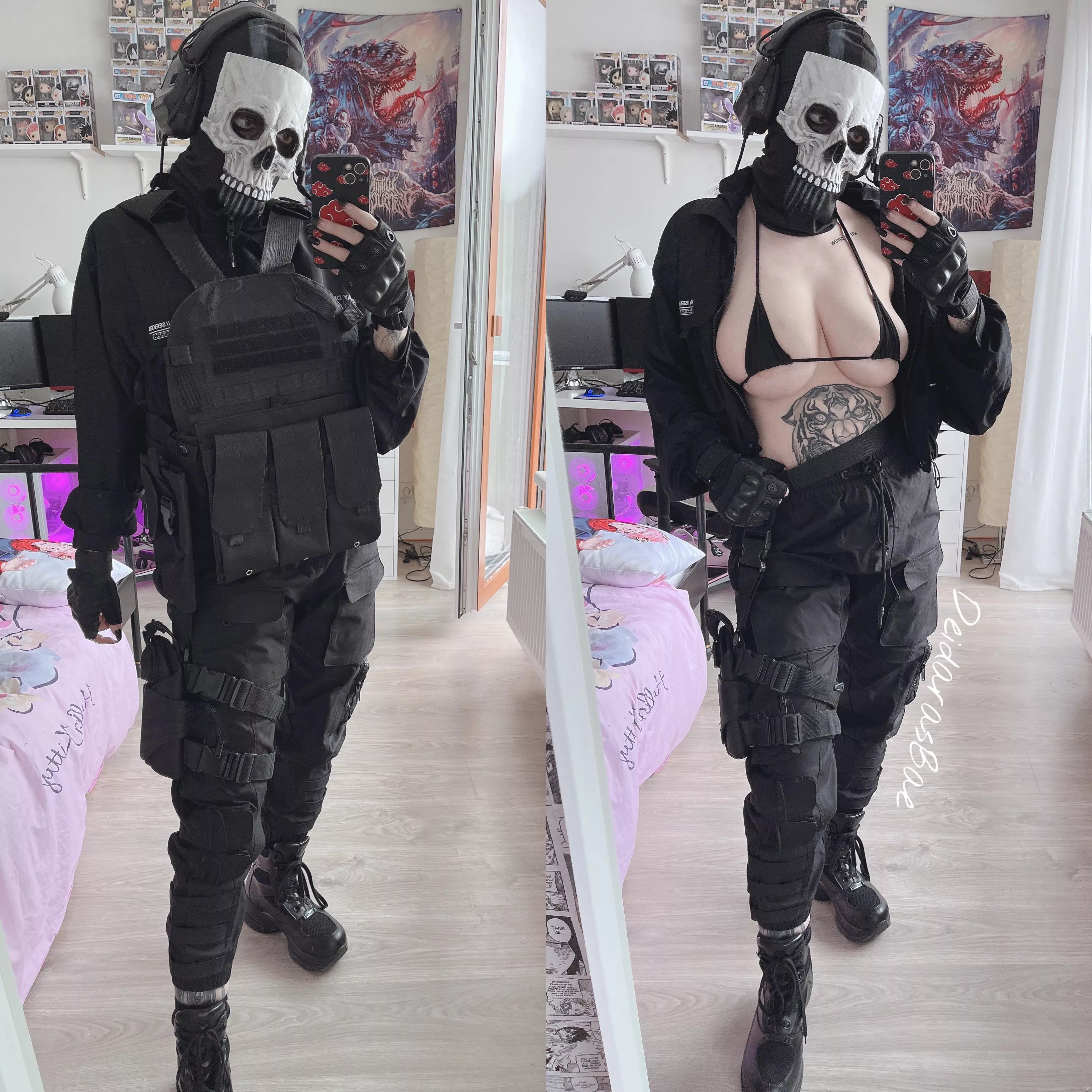 Ghost from COD by DeidarasBae