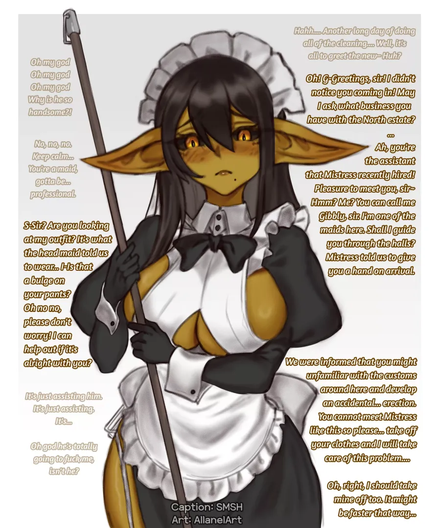 Gibbly Pt.1 [Goblin] [Maid] [Risque Outfit] [
