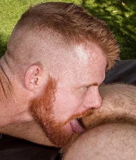 “Ginger ass rimmer” …