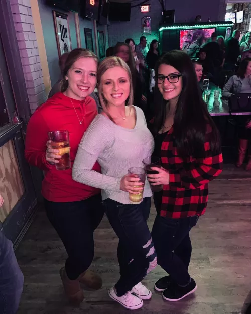 Girls at a Bar