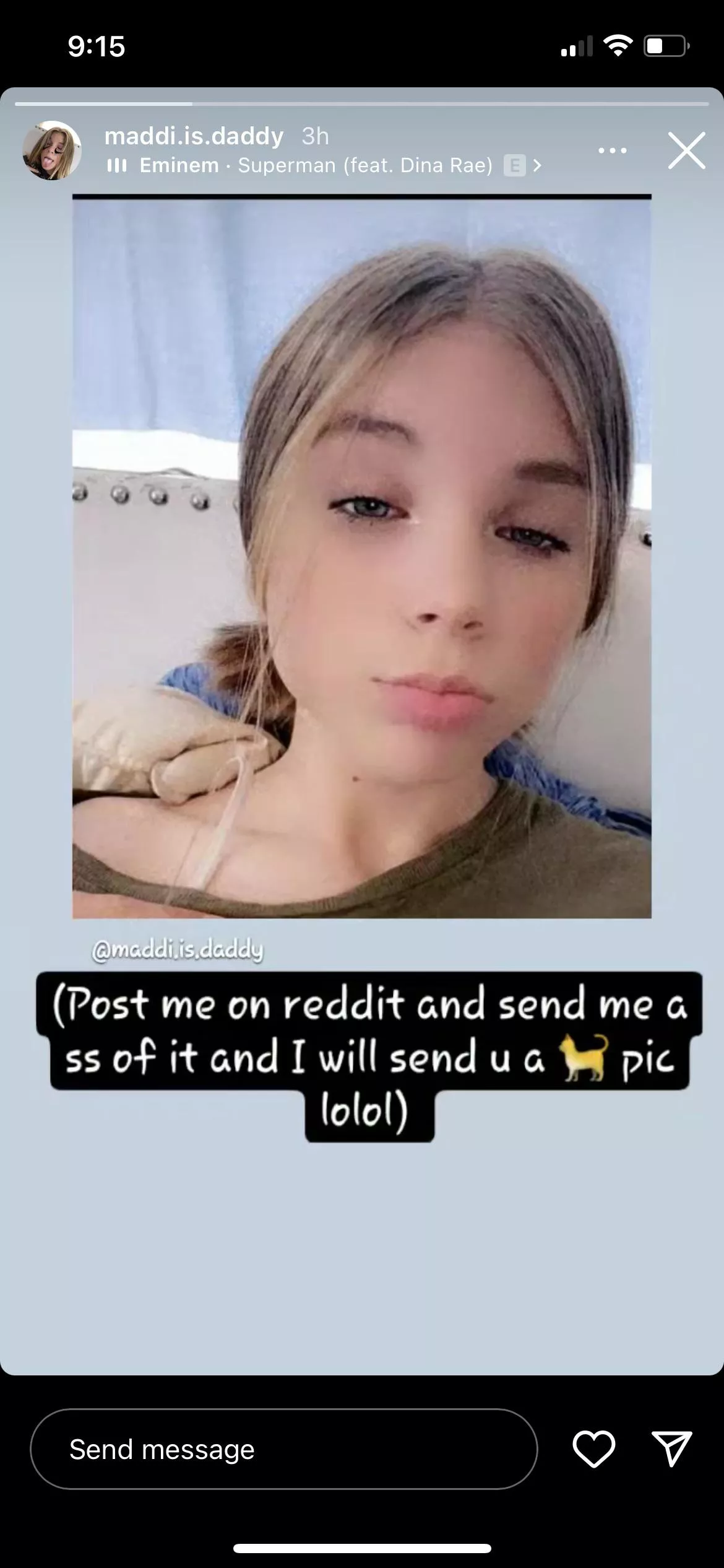 Give her a follow 😳🥵