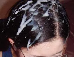 Glazed hair