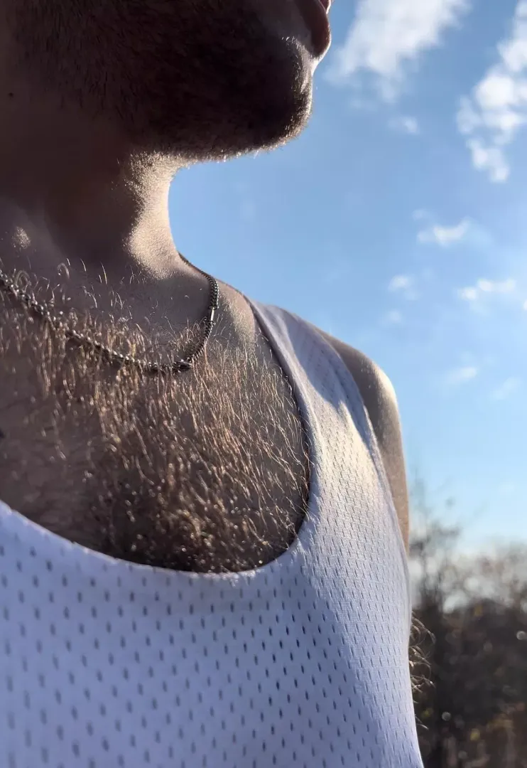 Glistening post run