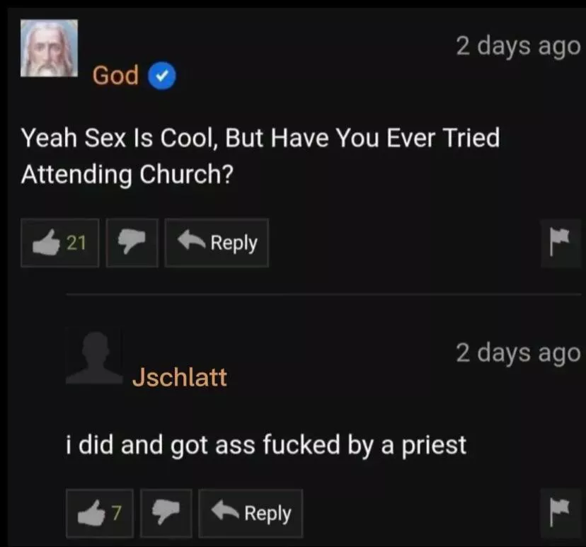 god