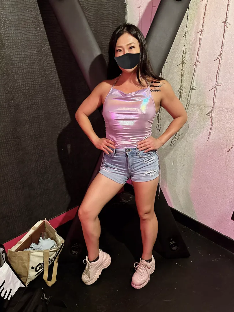 Going braless at the swingers’ party