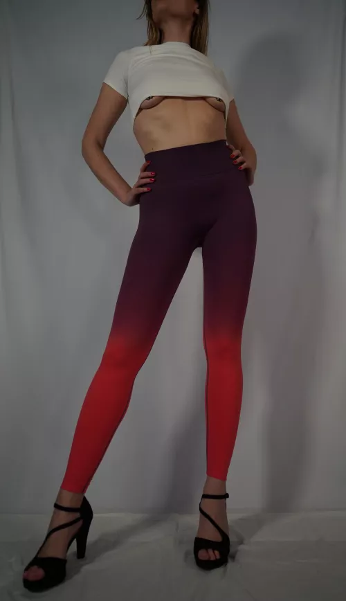 Going for a run, but not on these heels..