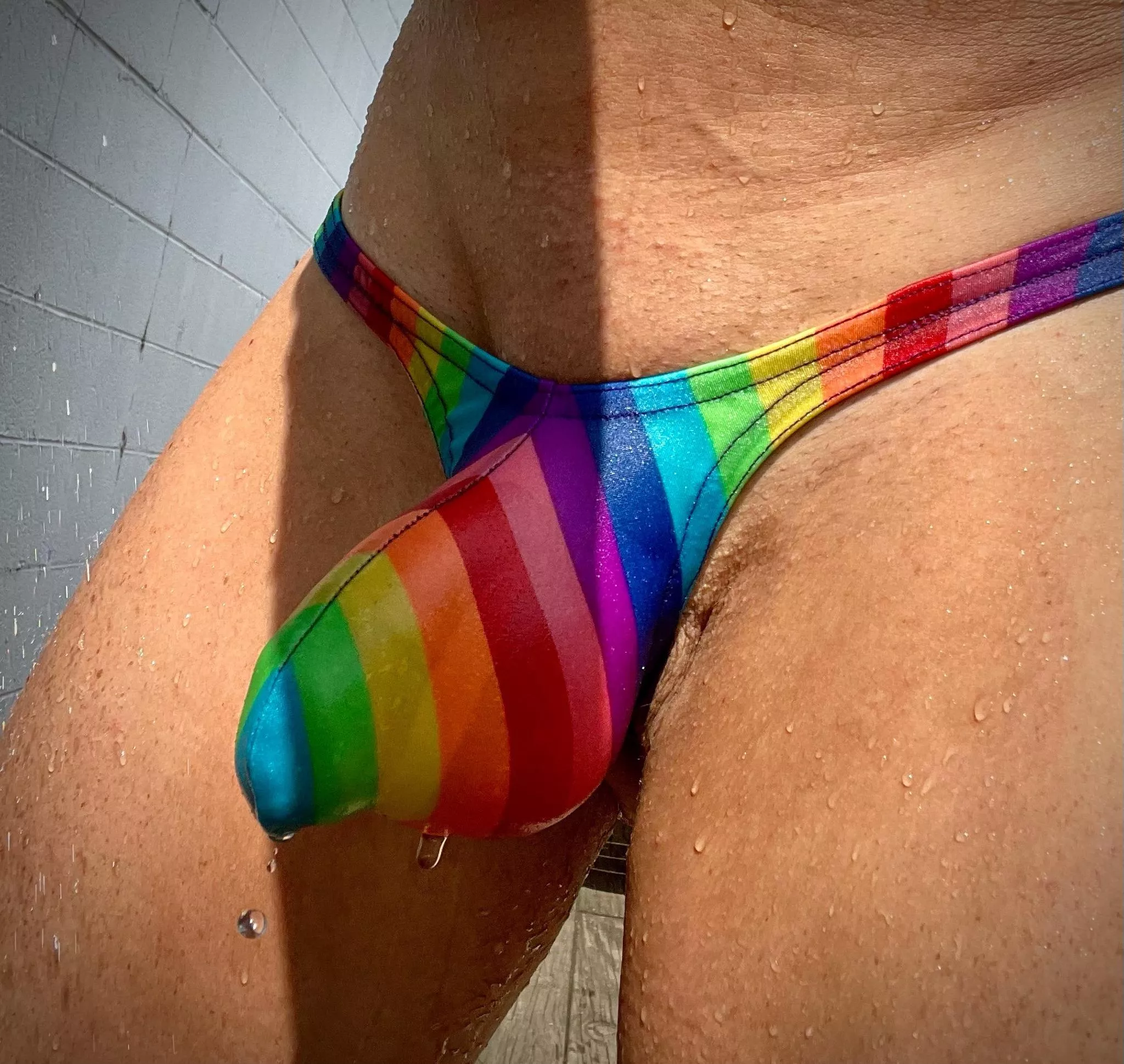 Going for that wet look