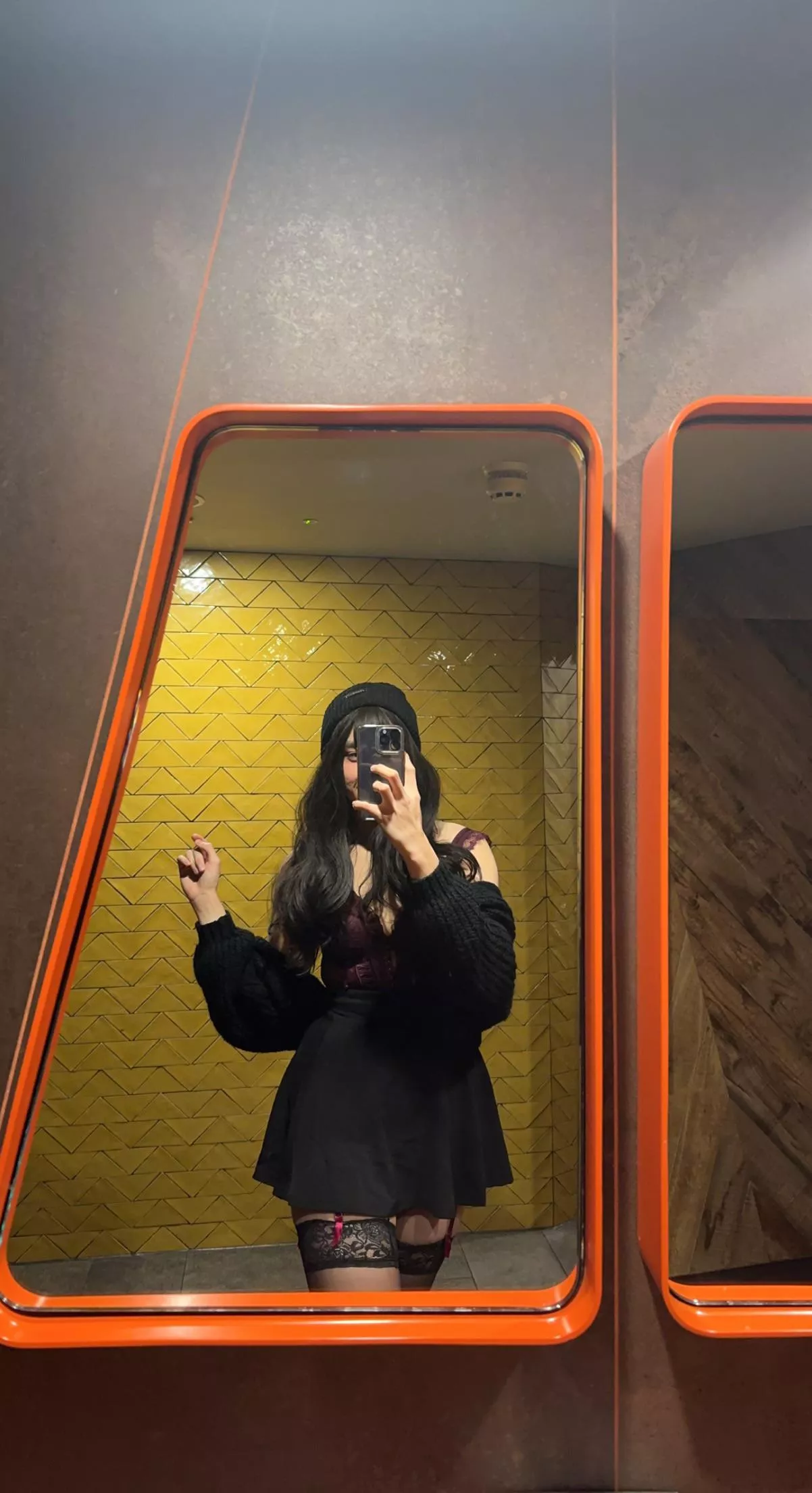 Going out wearing lingerie even if it’s freezing in UK because it makes me feel empowered ♥️