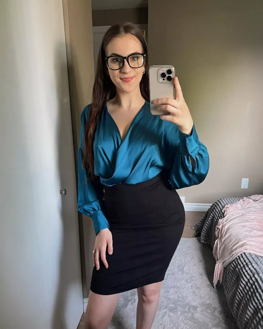 Going to the office without a bra on today