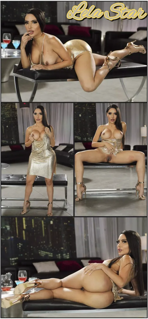 Golden beauty with the booty