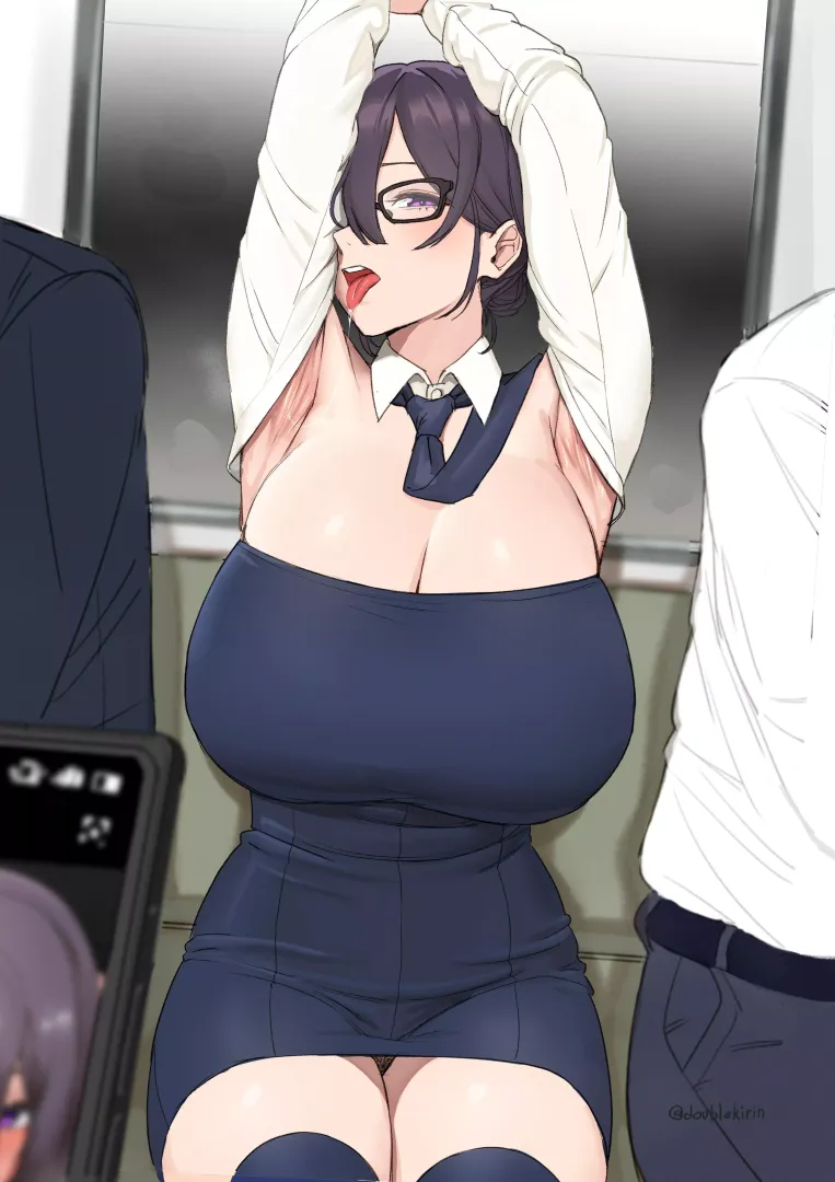 Gone wild on train