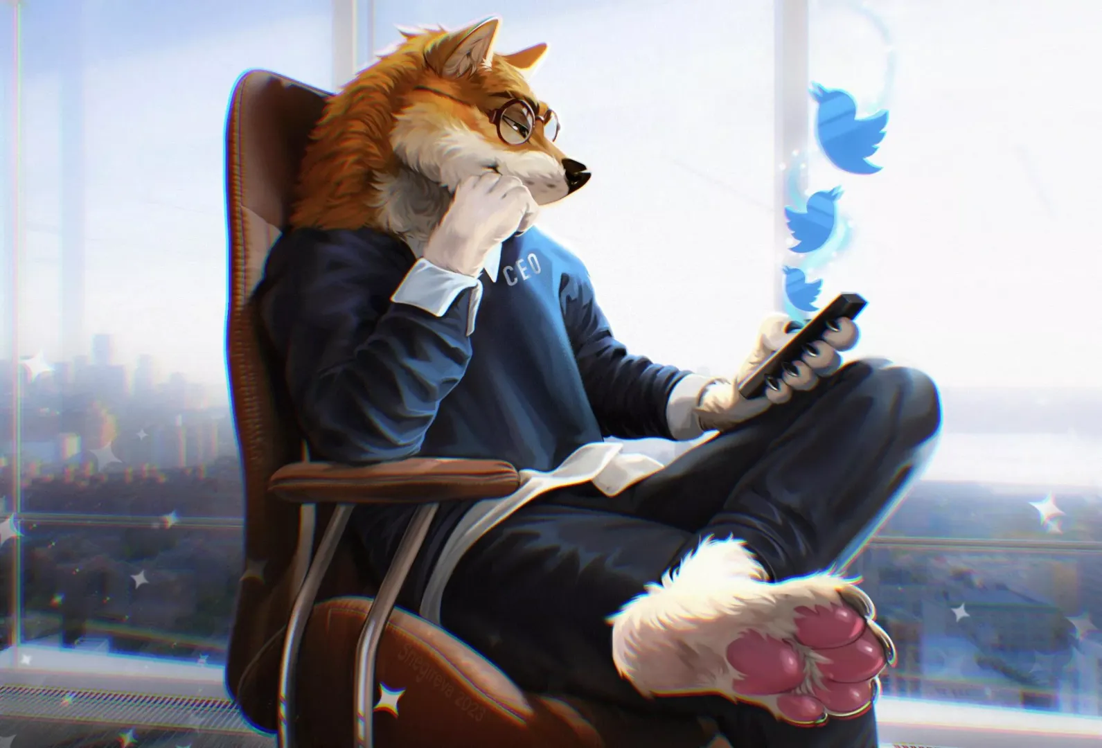 Good boy (art by me)