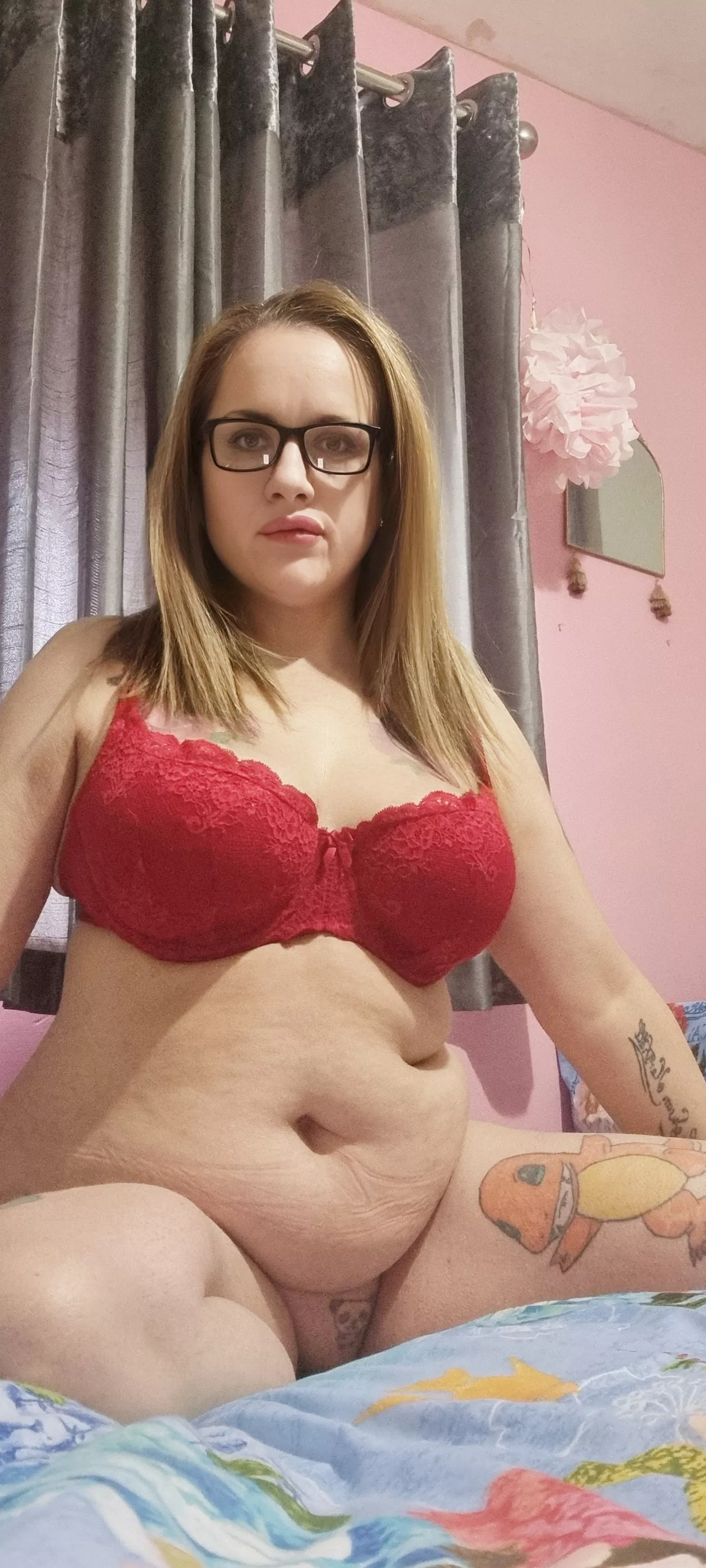 Good evening how about taking my bra off