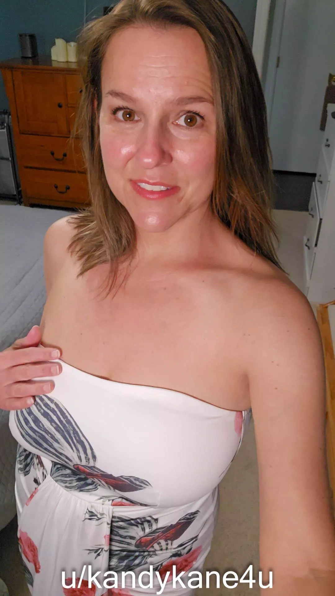 Good morning, I think this dress would look better on your floor