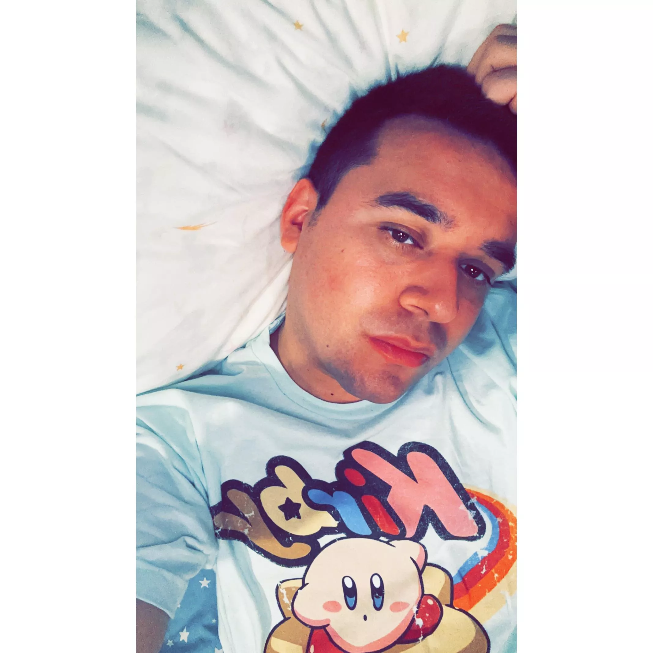 good morning just showing off my new sleep shirt ✨