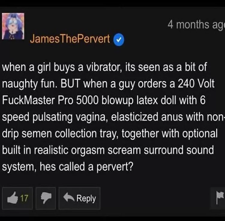 Good point, James