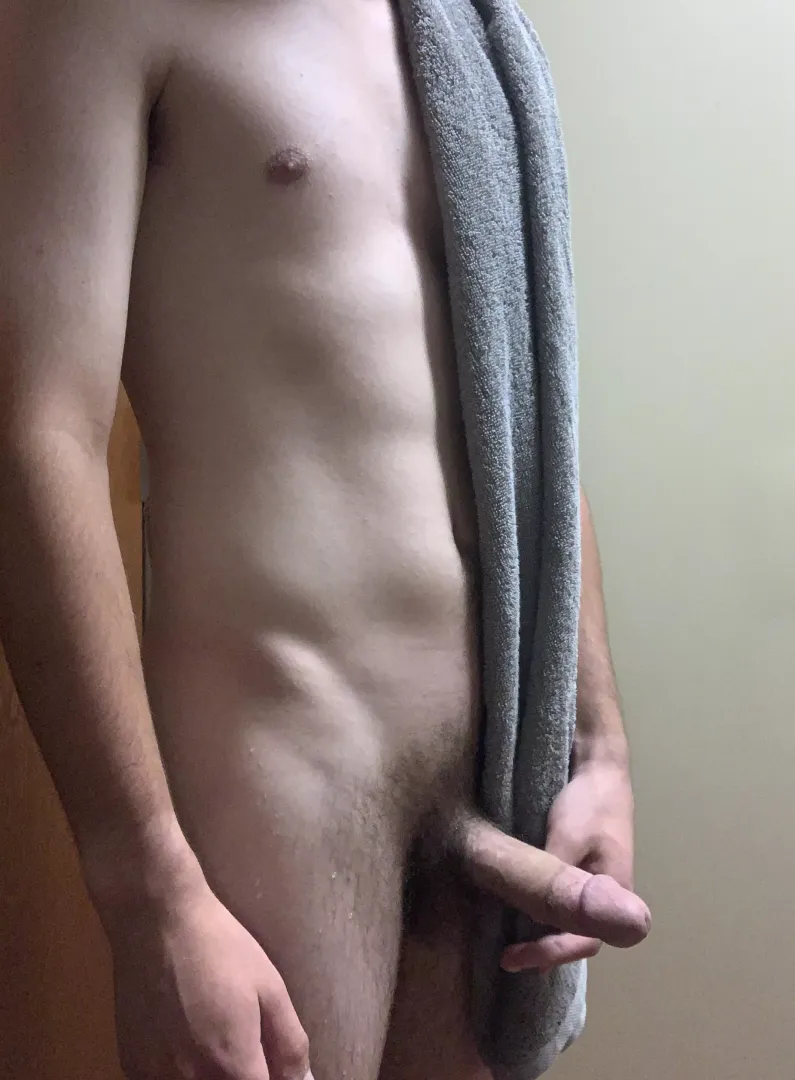 Got a boner in the shower…