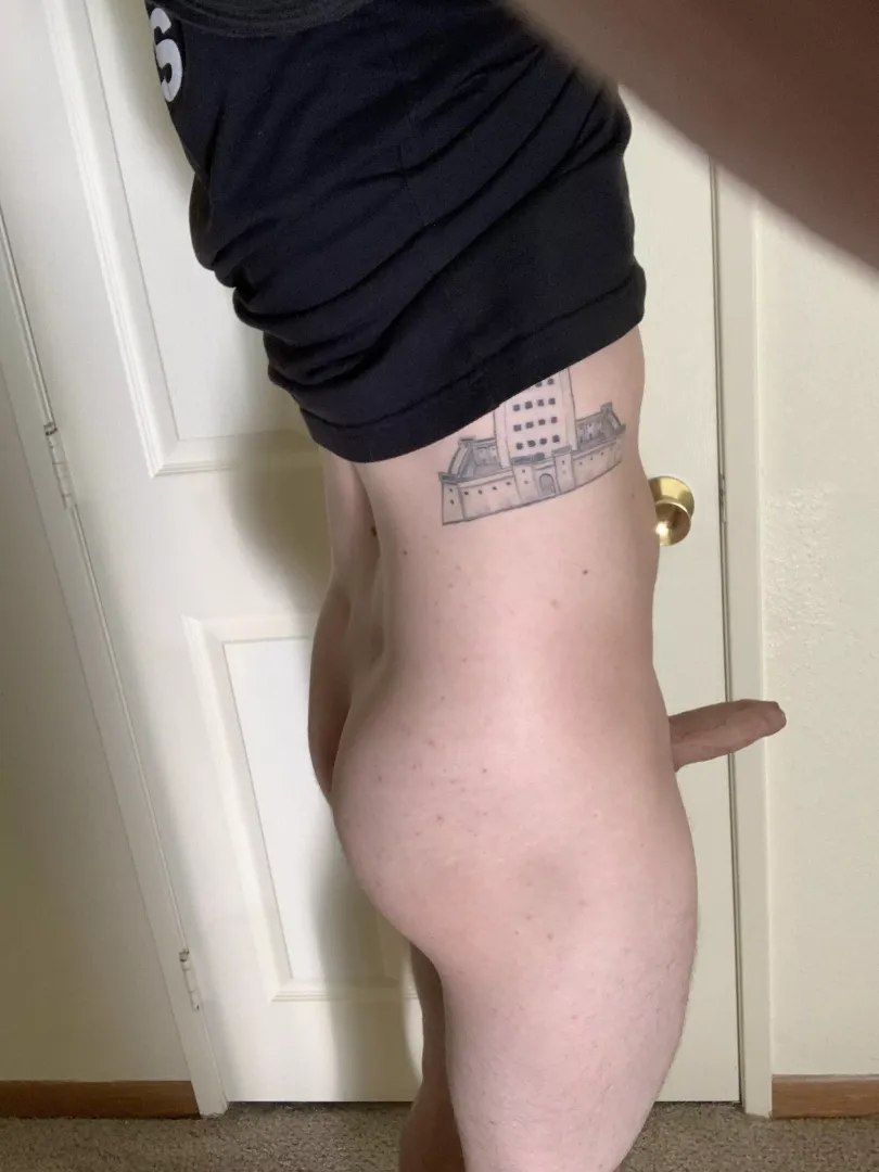 Got a fat ass for the guys to use and a fat cock to use on the girls