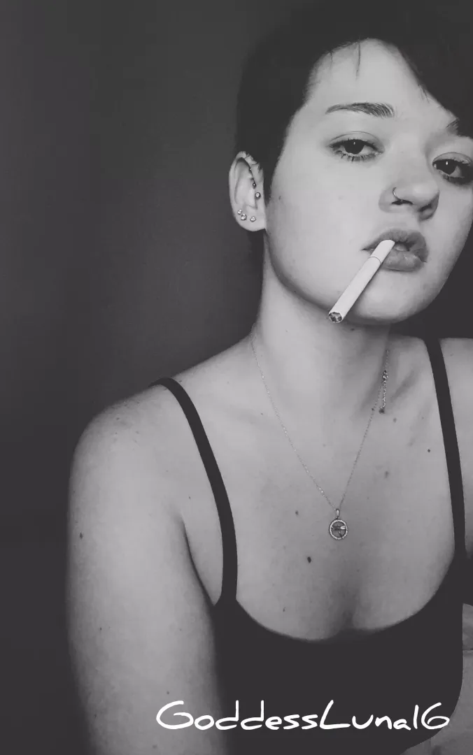 Got a lighter? 😉 P.S. I love my resting bitch face 🤭😌