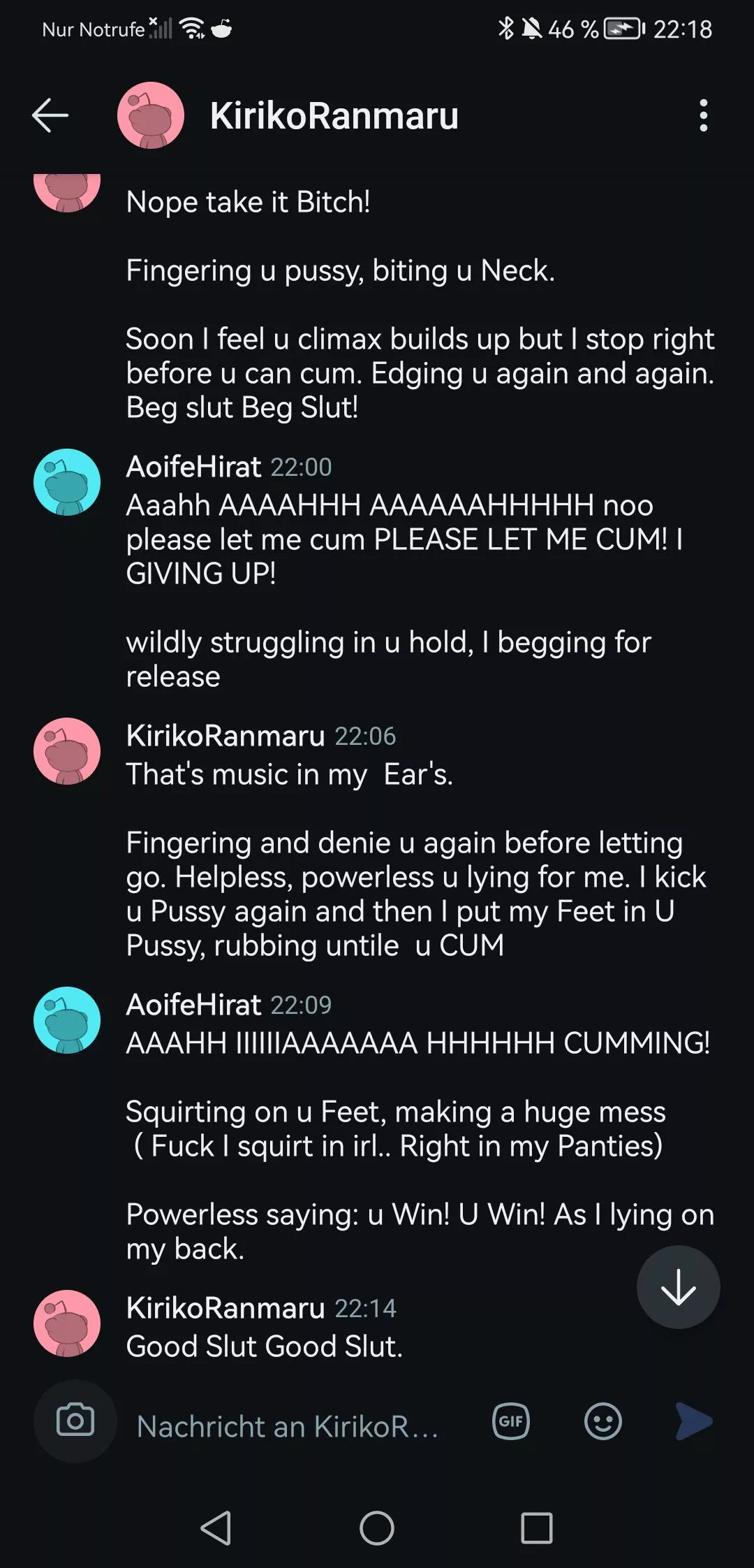 Got beaten...... Now I'm alone and a slut 